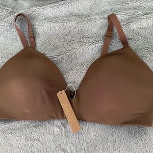 SKIMS Brown Bra